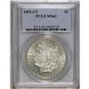 Image 1 : 1892-CC S$1 MS63 PCGS. Solidly struck with slightly ha 