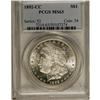 Image 1 : 1892-CC S$1 MS63 PCGS. Solidly struck with a touch of 