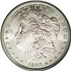 Image 1 : 1892-CC S$1 MS64 PCGS. Considerable satin luster along 