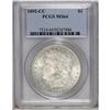 Image 3 : 1892-CC S$1 MS64 PCGS. Considerable satin luster along 