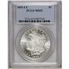 Image 3 : 1892-CC S$1 MS65 PCGS. Solidly struck design features 