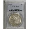 Image 1 : 1892-S S$1 AU53 PCGS. Peripheral luster remains on thi 