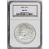 Image 3 : 1892-S S$1 AU55 NGC. An essentially untoned, minimally 