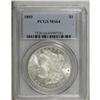 Image 1 : 1893 S$1 MS64 PCGS. Essentially untoned surfaces emit 