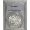 Image 3 : 1893-CC S$1 MS63 PCGS. Bright luster glimmers off of u 