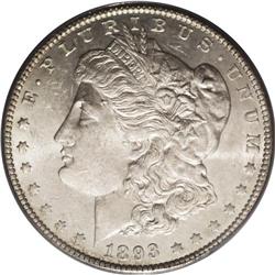 1893-O S$1 MS62 PCGS. With the lowest mintage of any O 