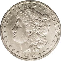 1893-S S$1 VF30 PCGS. A chestnut-gray representative o 