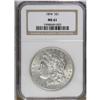 Image 3 : 1894 S$1 MS61 NGC. This untoned and lustrous rare date 
