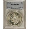 Image 3 : 1894-S S$1 MS63 PCGS. The semi-reflective surfaces are 