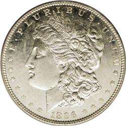 1896 S$1 MS66 Deep Mirror Prooflike PCGS. After years 