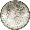 Image 1 : 1896-O S$1 MS62 NGC. This is a virtually white coin, w 