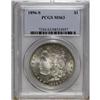 Image 3 : 1896-S S$1 MS63 PCGS. Well struck and lustrous, with d 