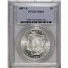 Image 1 : 1897-S S$1 MS66 PCGS. Boldly struck and essentially un 