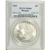 Image 1 : 1921 S$1 MS66 PCGS. A lustrous and well-preserved exam 