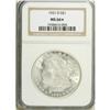 Image 1 : 1921-D S$1 MS66 S NGC. Brilliant with booming luster 