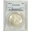 Image 1 : 1921-S S$1 MS65 PCGS. Nicely struck, with hints of gol 