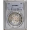 Image 1 : 1880 S$1 PR63 PCGS. A razor-sharp proof Morgan dollar 