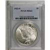 Image 1 : 1923-S S$1 MS64 PCGS. Highly lustrous with light frost 