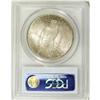 Image 2 : 1928 S$1 MS64 PCGS. Occasional splashes of olive-tan a 