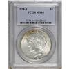 Image 1 : 1928-S S$1 MS64 PCGS. A well struck near-Gem that has 