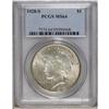 Image 1 : 1928-S S$1 MS64 PCGS. VAM-4. Pearl-gray and honey pati 