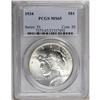 Image 1 : 1934 S$1 MS65 PCGS. A flashy, brilliant Gem that has s 
