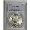 Image 1 : 1935-S S$1 MS65 PCGS. A frosty Gem that has above-aver 