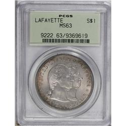 1900 S$1 Lafayette Dollar MS63 PCGS. DuVall 1-B. Poten 