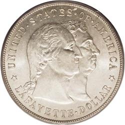 1900 S$1 Lafayette Dollar MS64 PCGS. DuVall 2-C. A Cho 