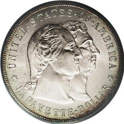 1900 S$1 Lafayette Dollar MS64 PCGS. DuVall 1-B. This 
