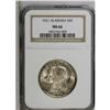 Image 3 : 1921 50C Alabama MS66 NGC. This Premium Gem Alabama co 