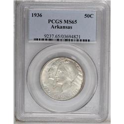 1936 SET Arkansas PDS Set MS65 PCGS. The set includes: 