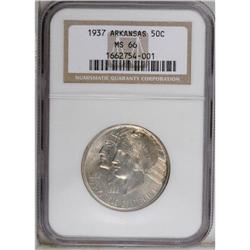 1937 SET Arkansas PDS Set MS66 NGC. The set includes: 