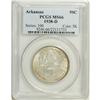 Image 1 : 1938-D 50C Arkansas MS66 PCGS. Satiny and well struck 