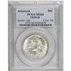 Image 1 : 1939-D 50C Arkansas MS66 PCGS. Lustrous and largely un 