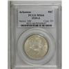 Image 1 : 1939-S 50C Arkansas MS66 PCGS. Thin tan toning envelop 