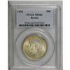 Image 1 : 1936 50C Boone MS66 PCGS. Deep mustard-gold toning at 