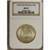 Image 1 : 1938 50C New Rochelle MS67 NGC. Satiny beneath gold-gr 