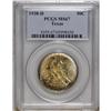 Image 1 : 1938-D 50C Texas MS67 PCGS. Streaky yellow-orange appe 