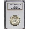 Image 1 : 1949 50C Booker T. Washington MS67 NGC. Lightly toned 