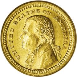 1903 G$1 Louisiana Purchase/Jefferson MS65 PCGS. A hig 