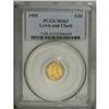 Image 3 : 1905 G$1 Lewis and Clark MS63 PCGS. The quirky "two-he 