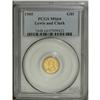 Image 3 : 1905 G$1 Lewis and Clark MS64 PCGS. Well struck and lu 