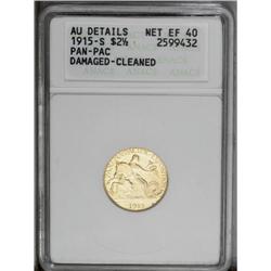 1915-S $2 1/2 Panama-Pacific Quarter Eagle--Damaged, C 