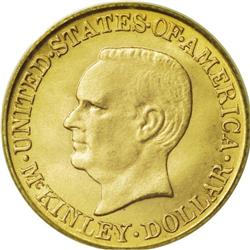 1916 G$1 McKinley MS65 PCGS. This issue and the subseq 