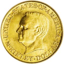 1916 G$1 McKinley MS65 PCGS. Comparison of the two por 