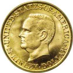 1916 G$1 McKinley MS66 PCGS. Three years, 1905, 1916, 