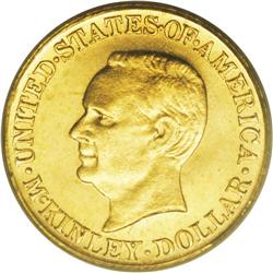 1916 G$1 McKinley MS66 PCGS. Like Abraham Lincoln and 