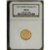 Image 1 : 1926 $2 1/2 Sesquicentennial MS64 NGC. Gold-orange wit 