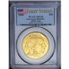 Image 1 : 2006 $50 Buffalo One-Ounce Gold MS70 PCGS. First Strik 